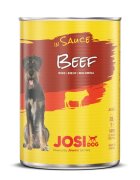 JOSIDOG Vită conservă hrană umedă câini (în sos) 415g x 12
