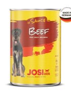 JOSIDOG Vită conservă hrană umedă câini (în sos) 415g x 12
