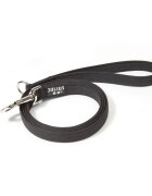 Julius-K9 Color & Gray lesă antiderapantă cu mâner câini textil bandă Color & Gray lesă antiderapantă cu mâner câini 50kg textil bandă 14mm x 1.2m negru