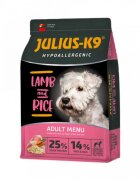 Julius-K9 Hypoallergenic Adult Menu XS-XL Miel și Orez hrană uscată câini alergii 12kg