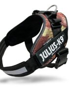Julius-K9 IDC Power ham tractiune caini 2XL 40-70kg camuflaj
