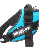 Julius-K9 IDC Power Single Colored ham câini IDC Power ham câini 2XL 40-70kg aqua marine