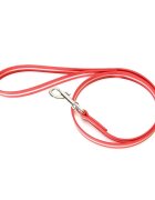 Julius-K9 IDC Rope lesă fosforescentă cu mâner câini cauciuc 19mm x 1.2m IDC Rope lesă fosforescentă cu mâner câini cauciuc 19mm x 1.2m roșie