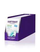 Kattovit Gastro Curcan și Orez dietă veterinară plic hrană umedă pisici sistem digestiv (în sos) bax 85g x 24buc