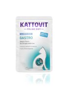 Kattovit Gastro Rață și Orez dietă veterinară plic hrană umedă pisici sistem digestiv (în sos) bax 85g x 24buc