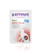 Kattovit Renal Curcan dietă veterinară plic hrană umedă pisici sistem renal (în sos) 85g