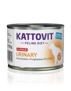 Kattovit Urinary Vițel dietă veterinară conservă hrană umedă pisici sistem urinar (în aspic) 185g