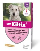 Kiltix Zgarda Antiparazitara deparazitare externă câini zgardă L - XL 70 cm maro 1buc