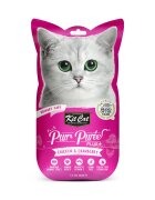 KIT CAT Purr Puree Plus Urinary Care Pui plic punguță recompense funcționale fără cereale pisici sistem urinar (piure) 15g x 4buc