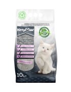 KittyMax Lavanda așternut igienic pisici granule bentonită aglomerant fără praf 10l