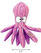 Kong CuteSeas Octopus jucărie de pluș câini cu sunet pluș CuteSeas Octopus jucărie de pluș câini S cu sunet pluș roz 1buc