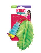 Kong Flingaroo Caterpillar jucărie stimulare pândă pisici catnip textil multicolor 1buc