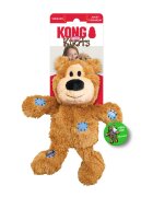 Kong Wild Knots Bear jucărie sfoară câini cu sunet pluș Wild Knots Bear jucărie sfoară câini S cu sunet pluș maro 1buc