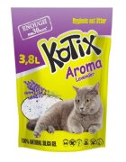 Kotix Lavanda așternut igienic pisici granule silicat neaglomerant fără praf 3.8l