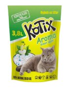 Kotix Măr Verde așternut igienic pisici granule silicat neaglomerant fără praf 3.8l