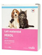 LAB MOUREAU MIXOL lapte maternal cu Kit biberon și tetină cutie înlocuitor lapte matern câini și pisici 300g