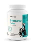 LAB-V Immuno Twist XS-XL supliment sistem imunitar câini și pisici flacon 60 capsule