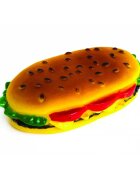 Leopet Sandwich jucărie de aport câini S-L vinil activități fizice multicolor 13.5 x 7 x 4 cm