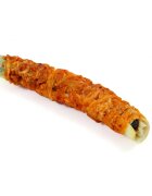 Leopet Viking Rawhide Roll Filled M-XL Pui și Ficat de Vită punguță recompense fără cereale câini 100g