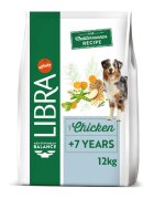 Libra Mediterranean Balance Plus 7 Ani XS-XL Pui hrană uscată câini senior 12kg