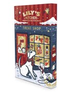 LILY'S KITCHEN Christmas Advent Calendar XS-XL cutie recompense câini 68g