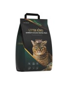 LITTER KING Standard așternut igienic pisici peleți molid aglomerant ecologic biodegradabil 4.3kg