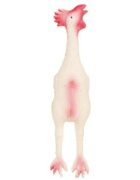 M-PETS Anastasia jucărie de aport câini S-XL cu sunet cauciuc crem și roșu 32cm