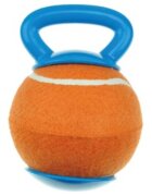M-PETS Baggy jucărie minge câini activități fizice cauciuc Baggy jucărie minge câini S-L activități fizice cauciuc albastru și portocaliu ⌀18.4cm