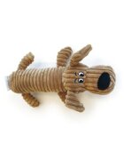M-PETS Charly Squeaker jucărie de pluș câini XS-L cu sunet pluș maro 32cm