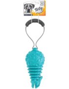 M-PETS Drogo jucărie interactivă câini eliberare recompense dentiție cauciuc Drogo jucărie interactivă câini XS-M eliberare recompense dentiție cauciuc albastru 8.5x8.5cm