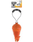 M-PETS Drogo jucărie interactivă câini eliberare recompense dentiție cauciuc Drogo jucărie interactivă câini XS-M eliberare recompense dentiție cauciuc portocaliu și roșu 8.5x8.5cm