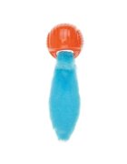 M-PETS Foxball jucărie minge câini activități fizice cauciuc Foxball jucărie minge câini XS-M activități fizice cauciuc portocaliu și albastru 24.7cm