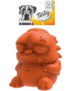 M-PETS Rex jucărie interactivă câini eliberare recompense cauciuc Rex jucărie interactivă câini S-L eliberare recompense cauciuc portocaliu 10.5x9cm