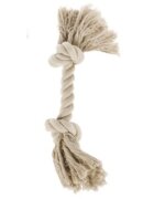 M-PETS Rope jucărie sfoară câini activități fizice textil Rope jucărie sfoară câini XS-S activități fizice textil maro 26cm