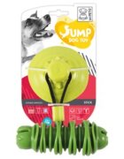 M-PETS Stick jucărie interactivă câini XS-M jucării agățate dentiție poliester verde 16x6cm