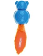M-PETS Teddy On/Off jucărie interactivă câini cu sunet cauciuc Teddy On/Off jucărie interactivă câini S-M cu sunet cauciuc albastru și portocaliu 30x8.5x9.2cm