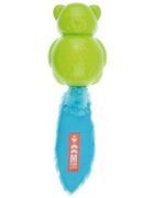 M-PETS Teddy On/Off jucărie interactivă câini cu sunet cauciuc Teddy On/Off jucărie interactivă câini S-M cu sunet cauciuc albastru și verde 30x8.5x9.2cm