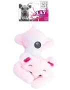 M-PETS Tess jucărie de pluș câini M-XL activități fizice pluș roz 36cm