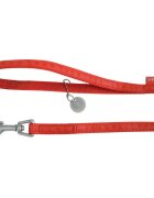 Macleather Lesa Pentru Caini Rosu 15mm