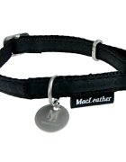 Macleather Zgarda Pentru Caini Negru 20mm