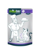 MASTER Iepure plic hrană umedă pisici (în sos) 80g