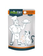 MASTER Pasăre plic hrană umedă pisici (în aspic) 80g