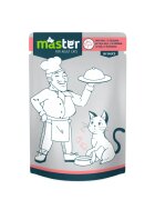MASTER Vită plic hrană umedă pisici (în sos) 80g