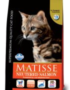Matisse Neutered Somon hrană uscată pisici sterilizate 10kg