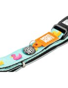 MAX & MOLLY Smart ID Ducklings zgardă câini ajustabilă poliester albastru cataramă trident S