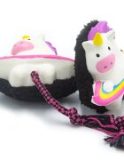 MAX & MOLLY Snuggles Magic Mikey jucărie de aport câini dentiție cu sunet poliester alb și multicolor 1buc