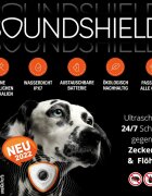 MAX & MOLLY Soundshield Ultrasonic Technology Ticks & Fleas accesoriu antiparazitar câini dispozitiv ultrasunete repelent Soundshield Ultrasonic Technology Ticks & Fleas accesoriu antiparazitar câini XS-XL dispozitiv ultrasunete repelent