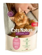 MERA Cat's Nature Sterilised Light Somon hrană uscată fără cereale pisici sterilizate 10kg