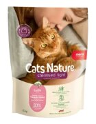 MERA Cat's Nature Sterilised Light Somon hrană uscată fără cereale pisici sterilizate 2kg