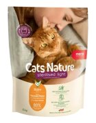 MERA Cat's Nature Sterilised Light Somon hrană uscată fără cereale pisici sterilizate 400g